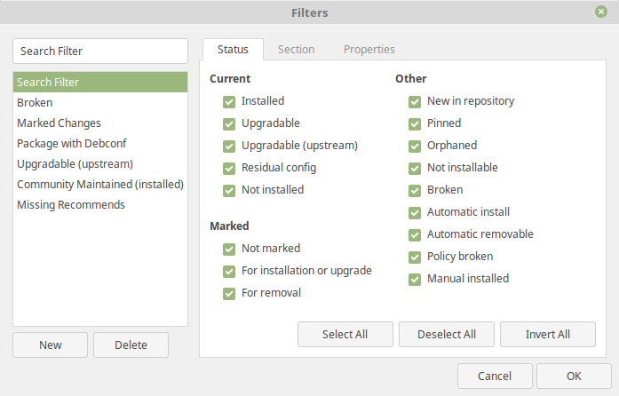 Shows the filter editor.